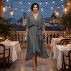 Valentina | Flowing Chiffon Dress