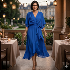 Valentina | Flowing Chiffon Dress