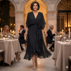 Valentina | Flowing Chiffon Dress