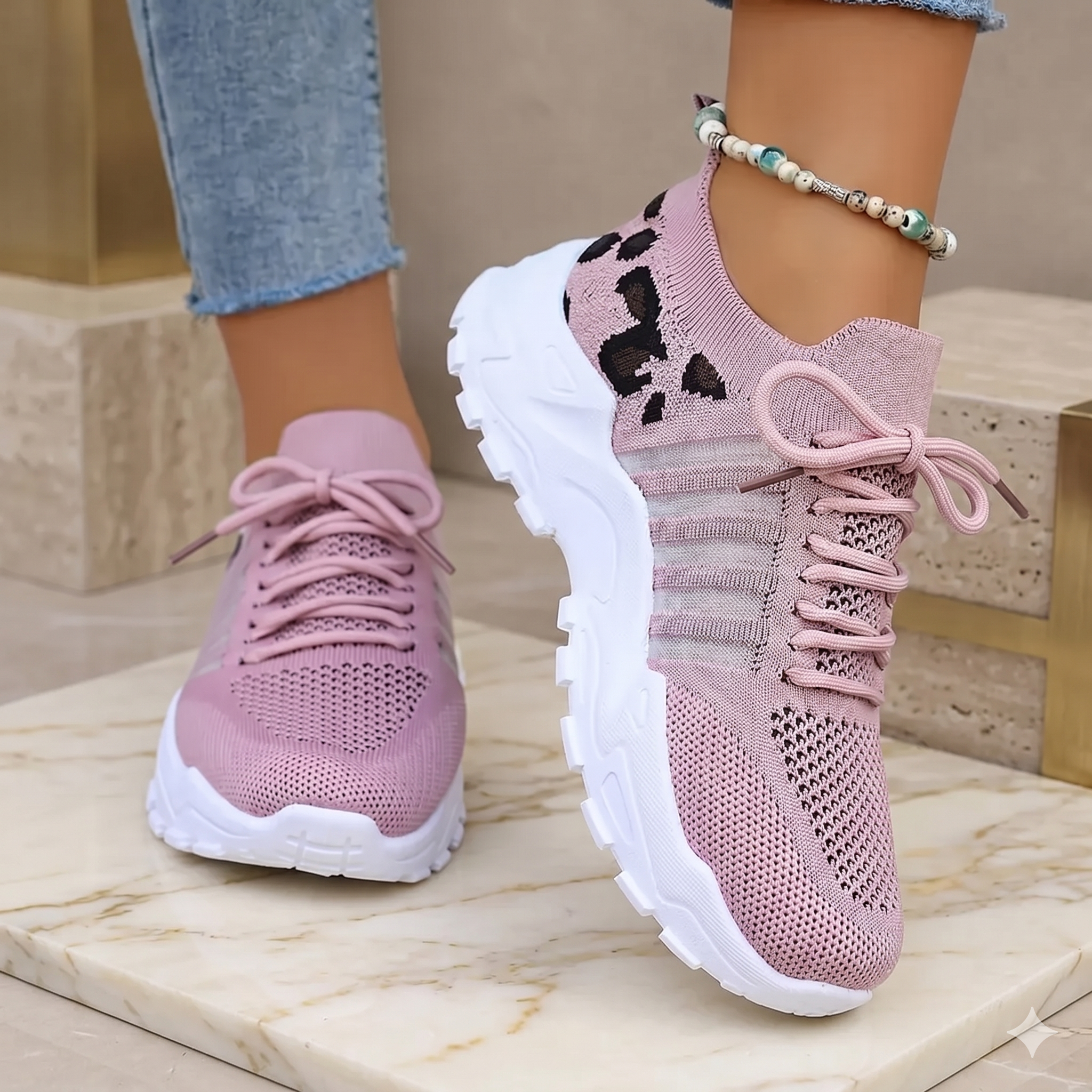 Veda™ Casual Soft Sole Mesh Sports Sneakers