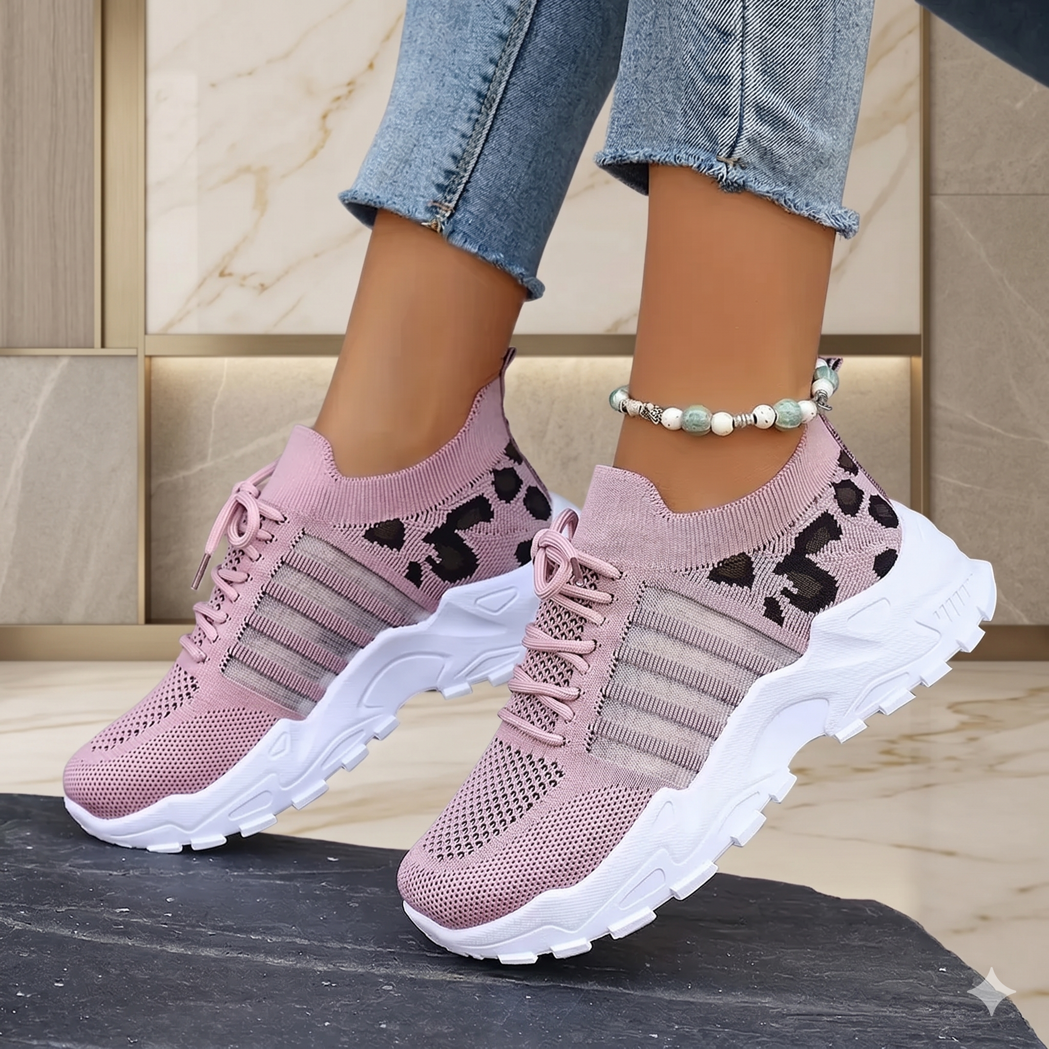 Veda™ Casual Soft Sole Mesh Sports Sneakers