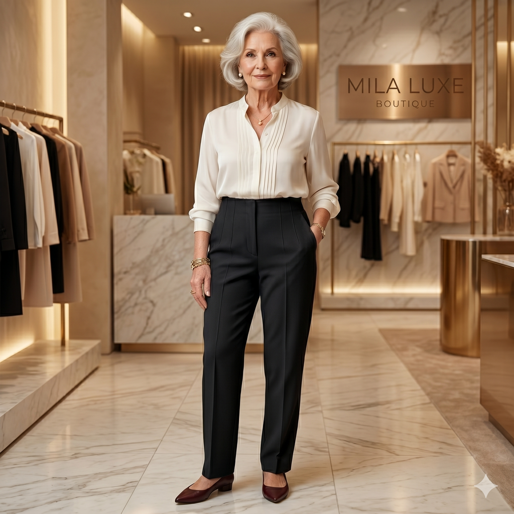 Verena – High-Waisted Trousers