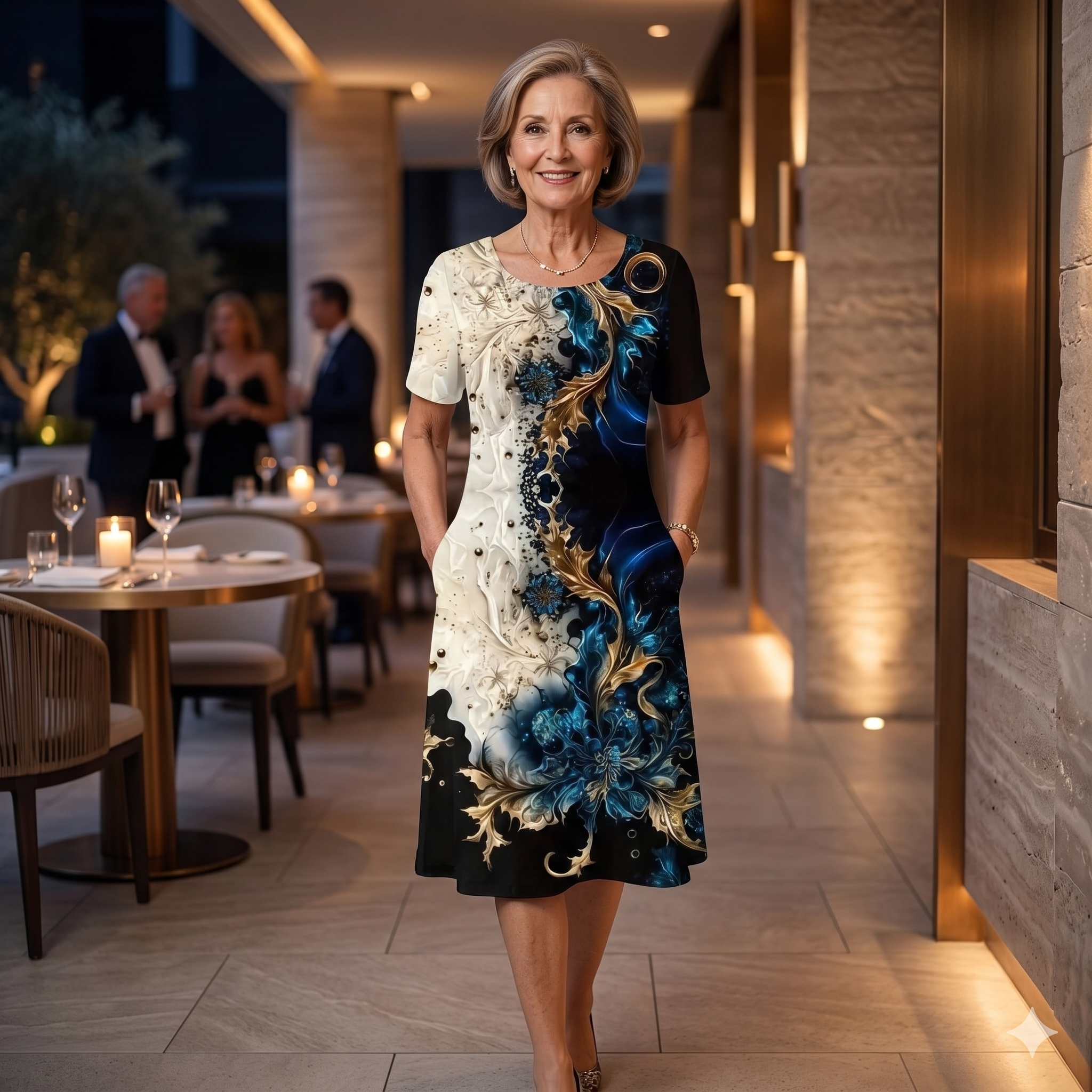 Viviana™ | Printed Relaxed Dress