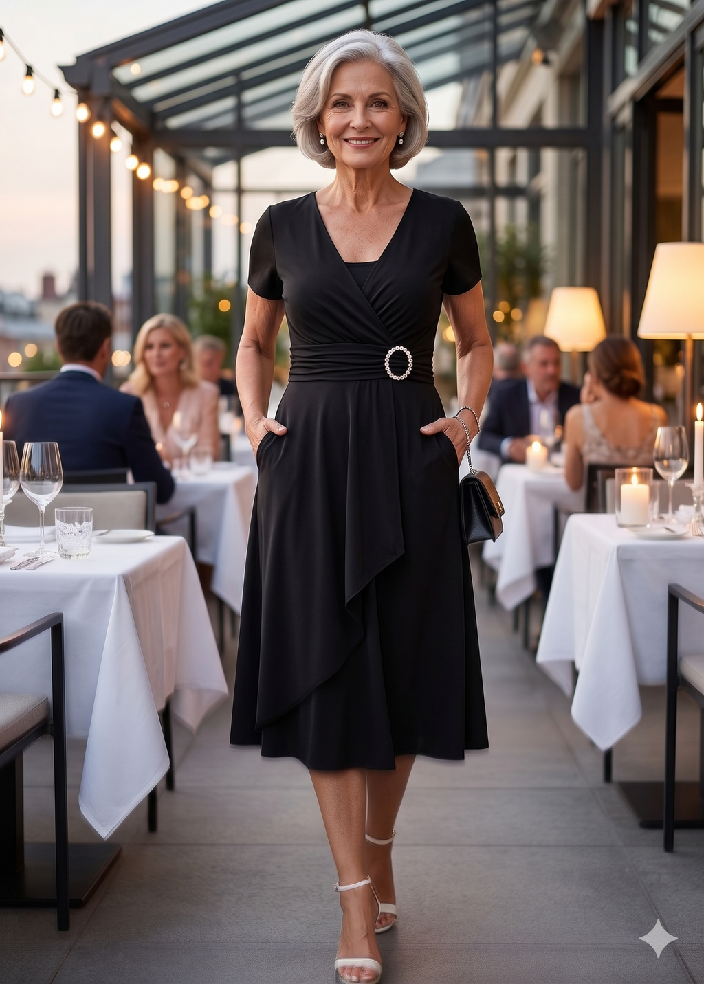 Zhyrelle | Elegant Midi Dress