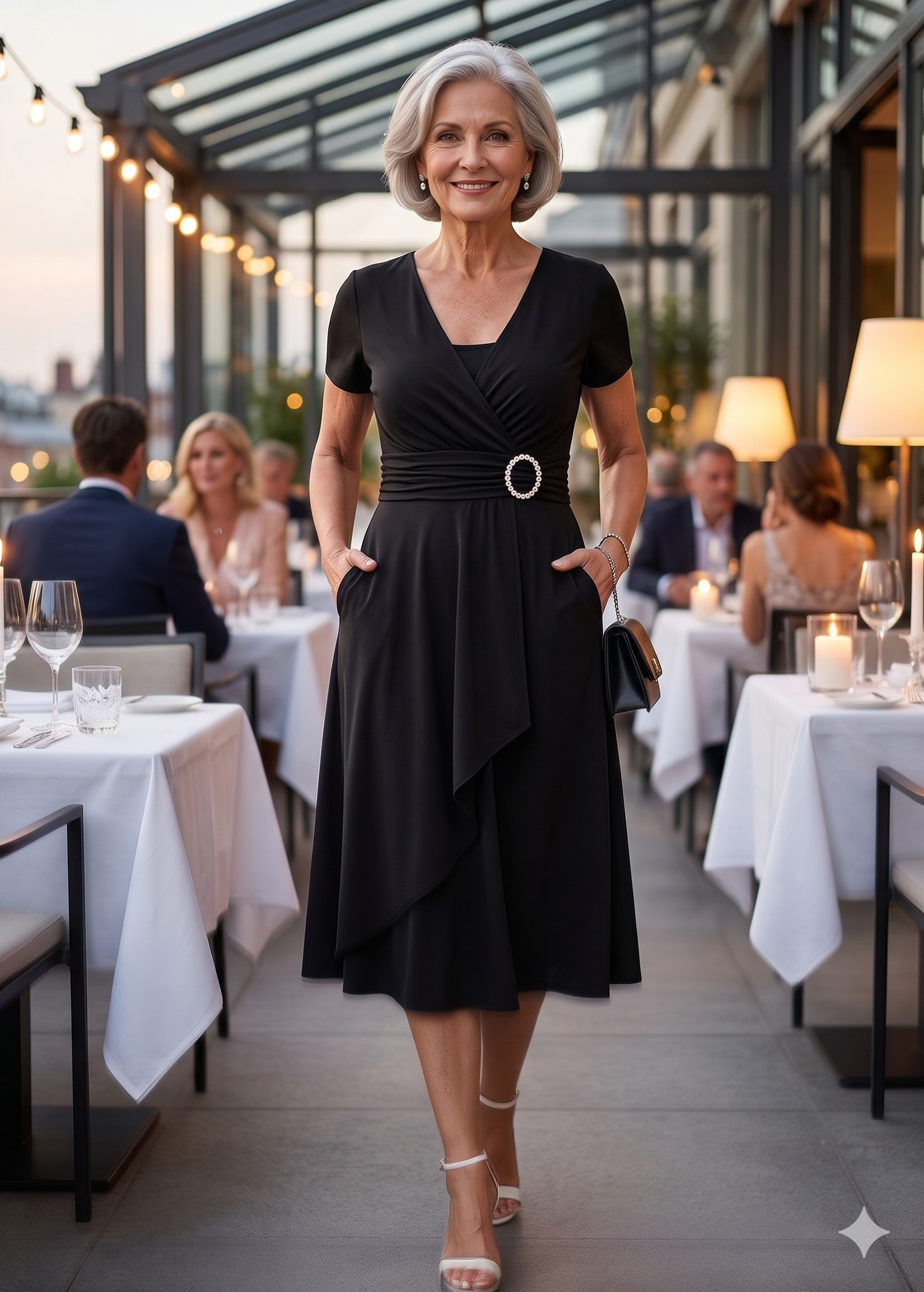 Zhyrelle | Elegant Midi Dress