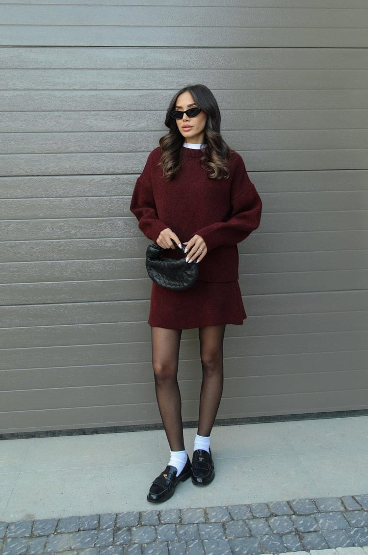 Aurélie – Cozy Knit Set