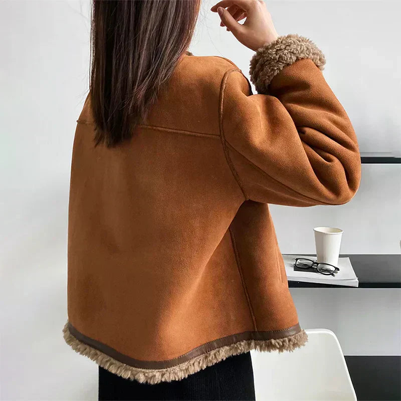 Jacy | Luxurious Genuine Autumn Jacket
