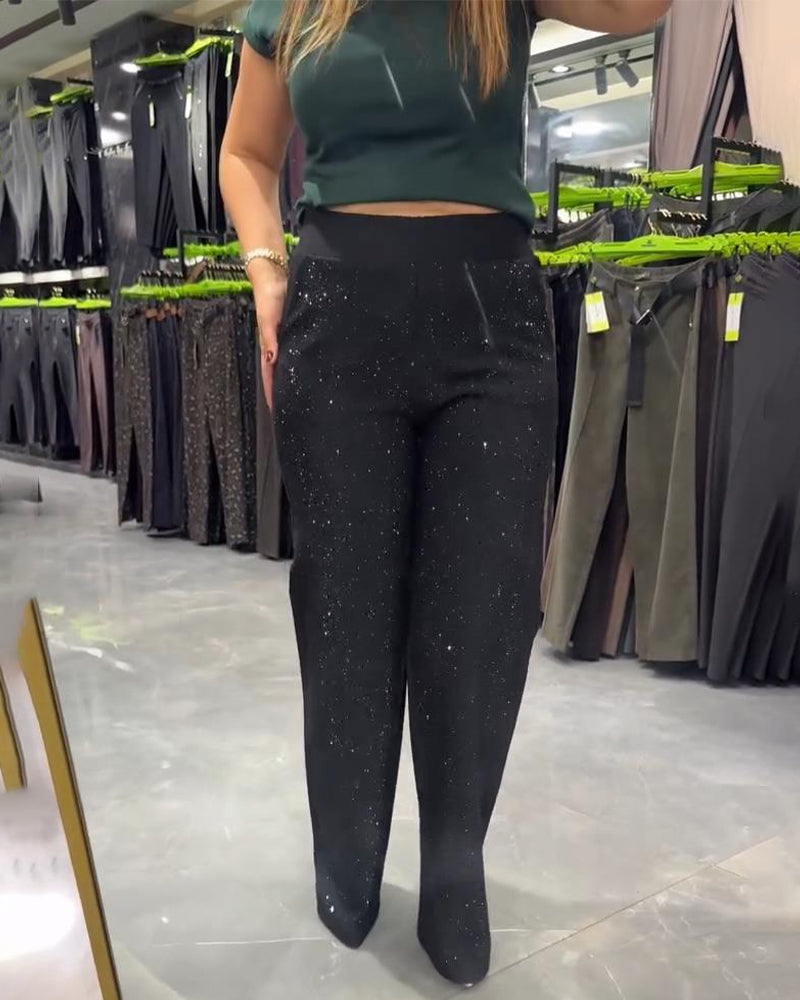Trendy and Casual Wide Leg Pants