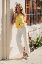 Free People Tilly Yellow Vest