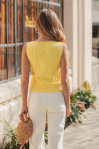 Free People Tilly Yellow Vest