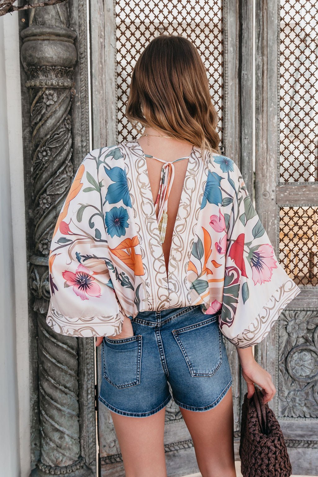 Island Muse Multi Floral Bodysuit