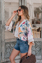 Island Muse Multi Floral Bodysuit