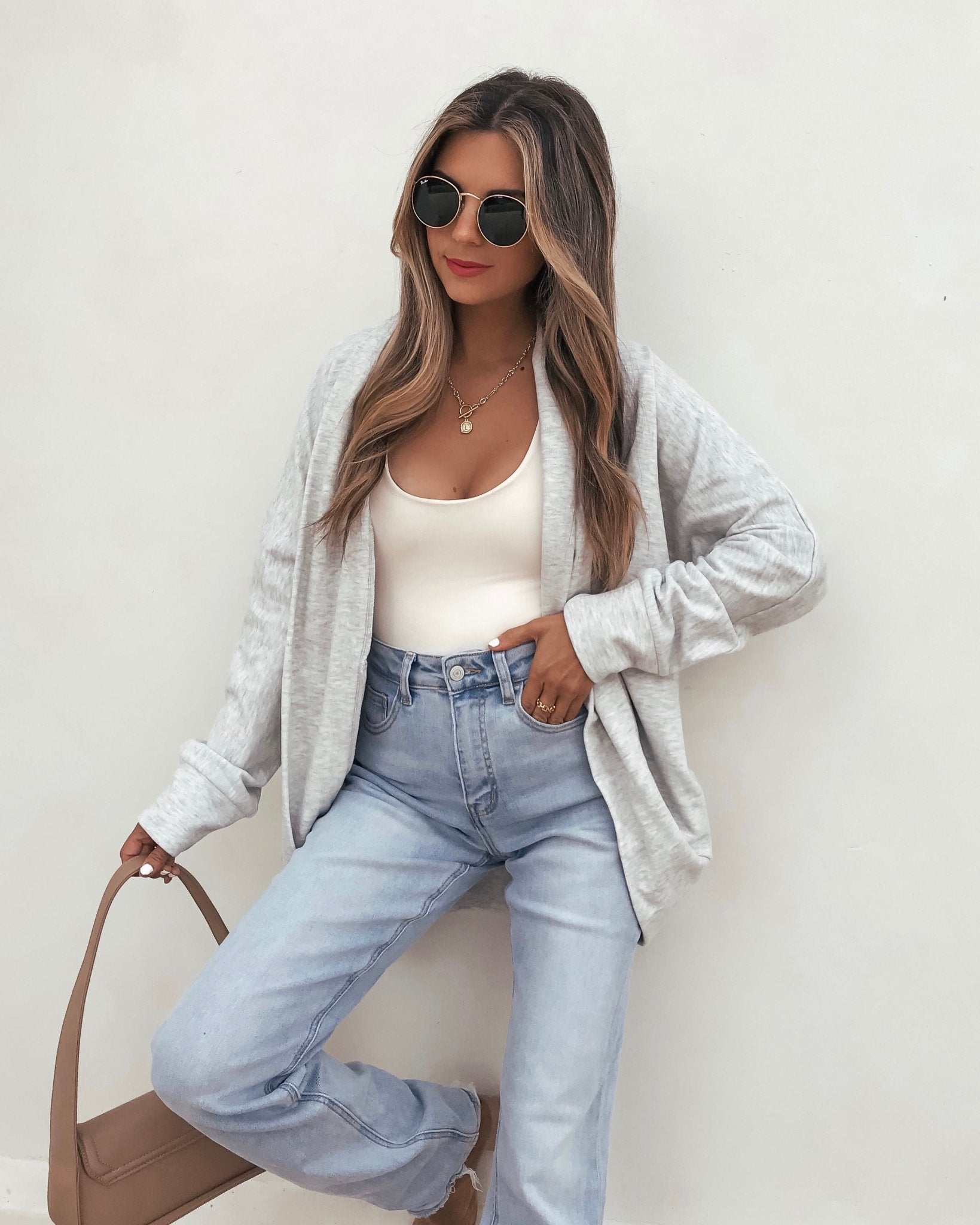 Make It Yours Grey Cardigan - FINAL SALE