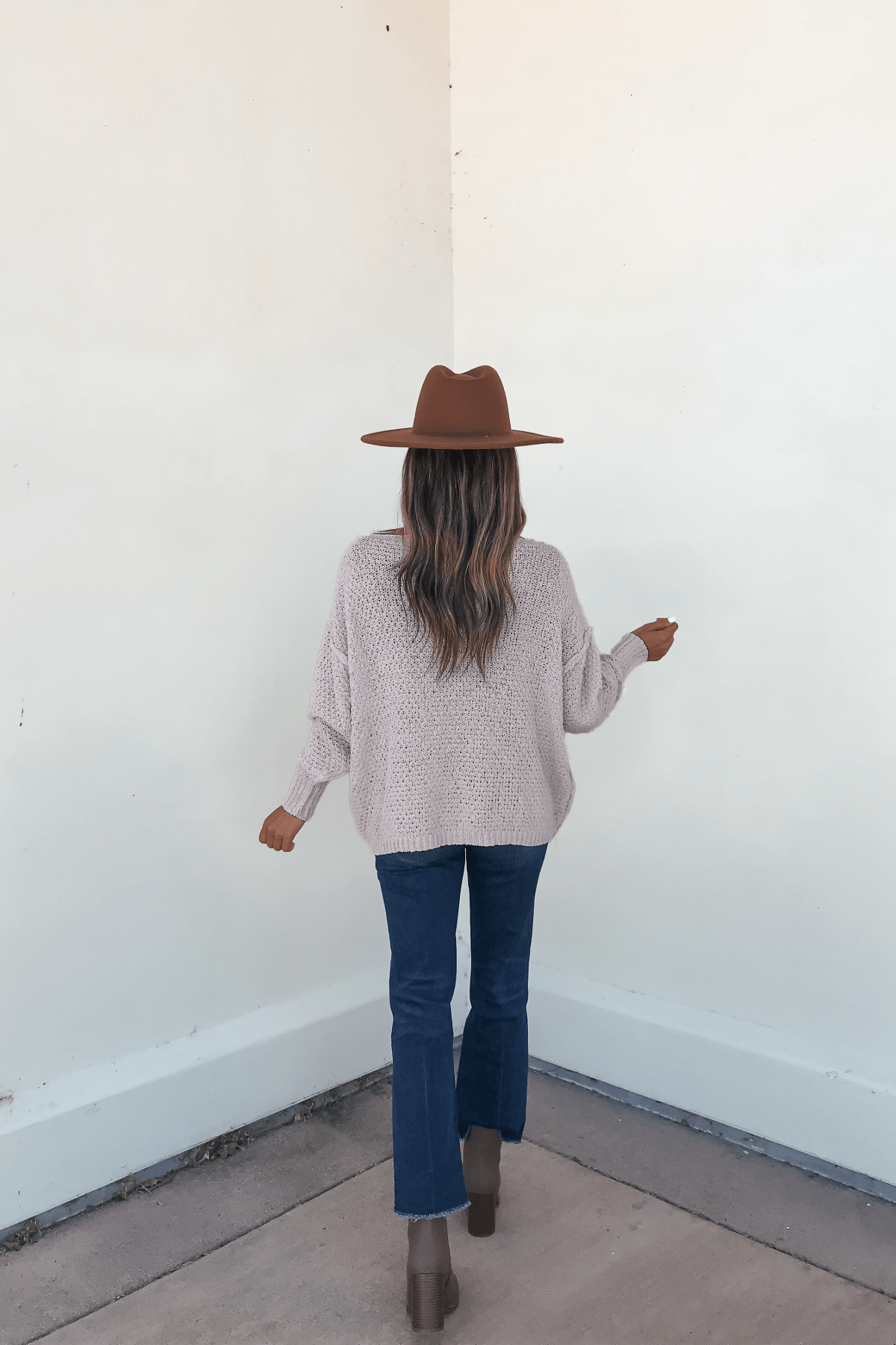 Natasha Grey Cable Knit Sweater - FINAL SALE