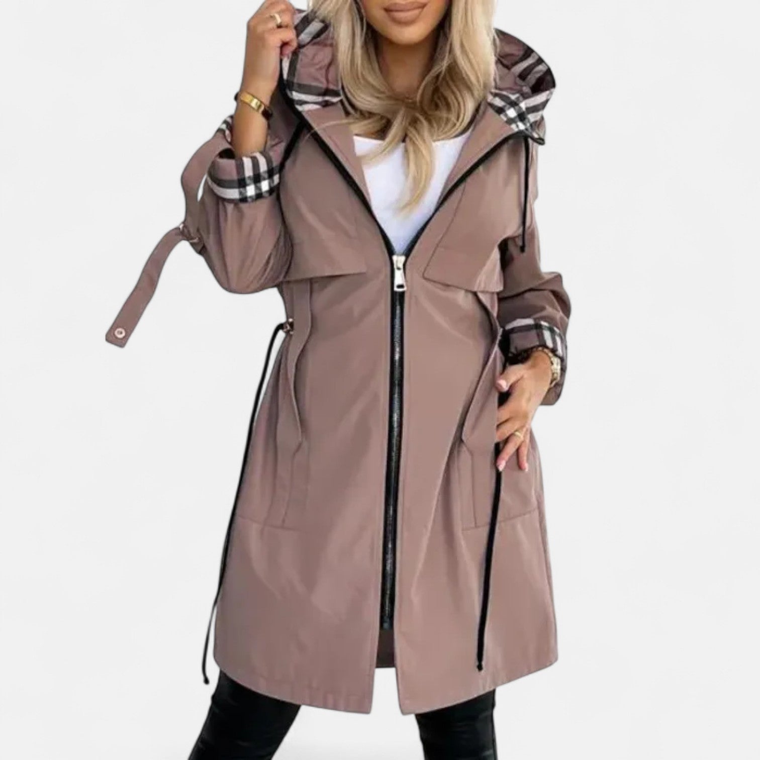 Valenne | Waterproof & Windproof Zip Coat