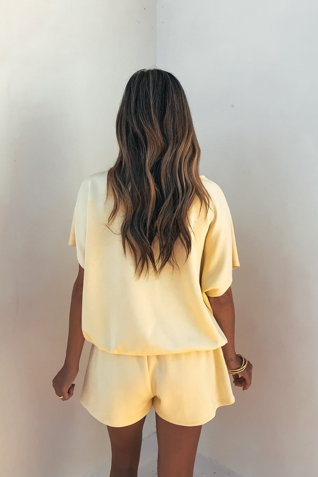 Soft Scuba Lounge Shorts - Yellow