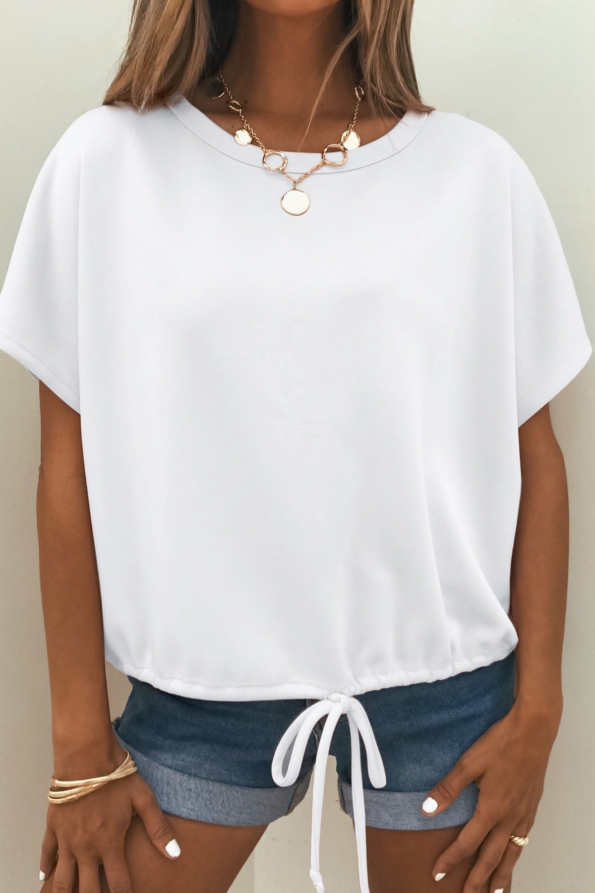 Soft Scuba Lounge Top - White