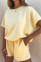 Soft Scuba Lounge Top - Yellow