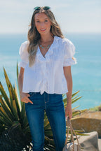 Steve Madden Natural Lyric Top